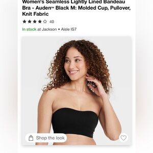 Auden Pink Bandeau Top